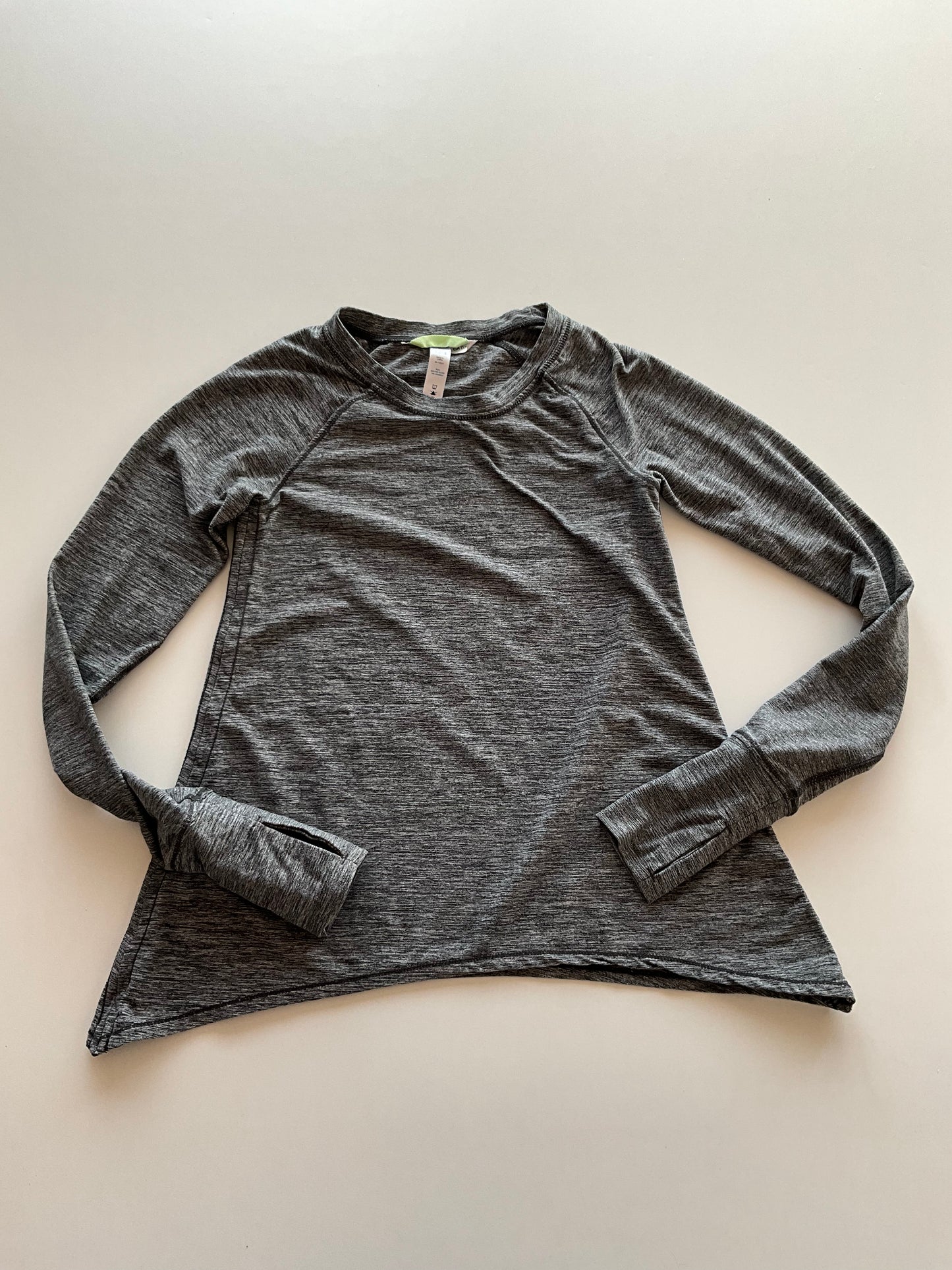 Grey Melange Athletic Shirt