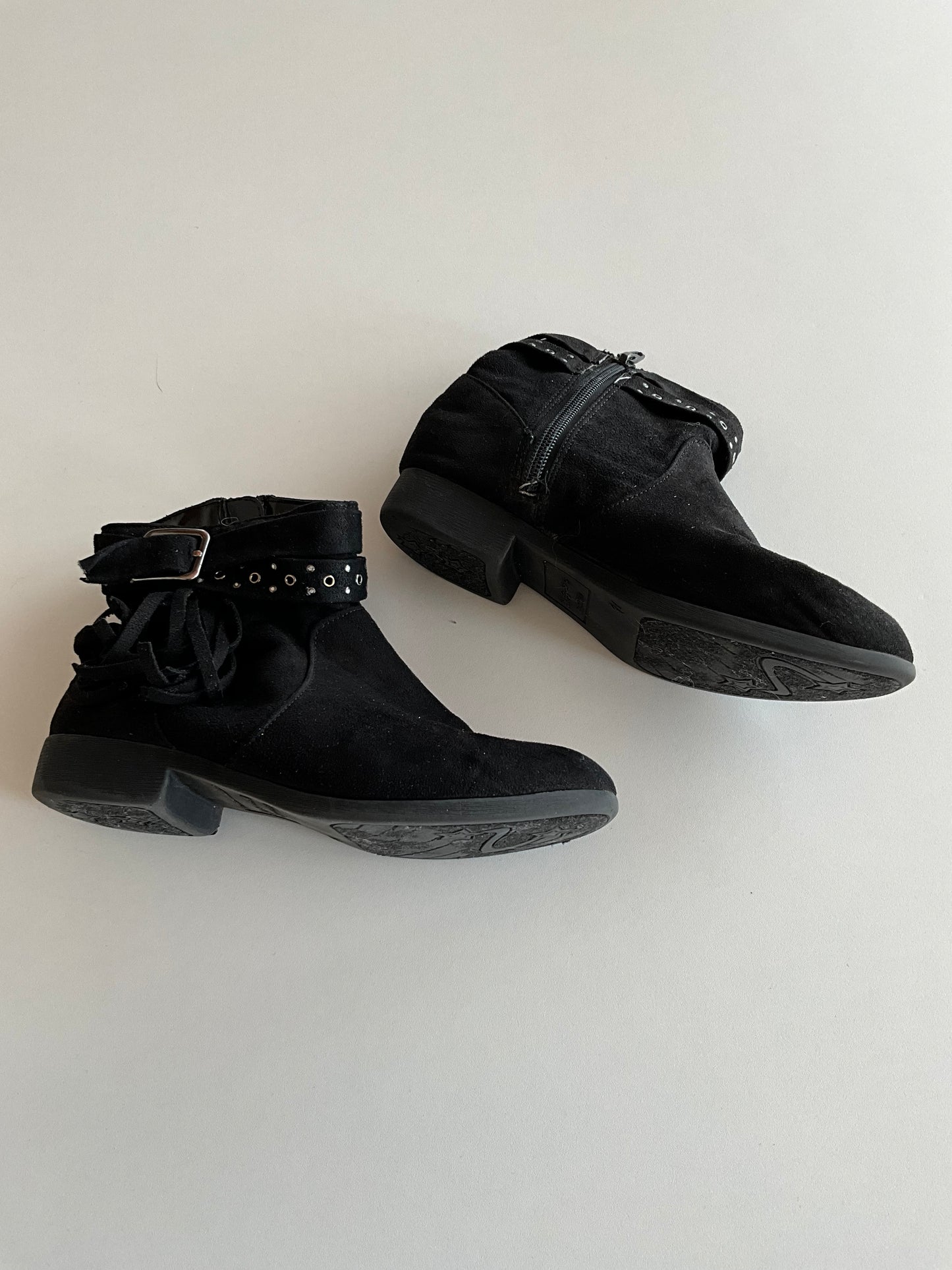 Black Ankle Booties - size 1.5
