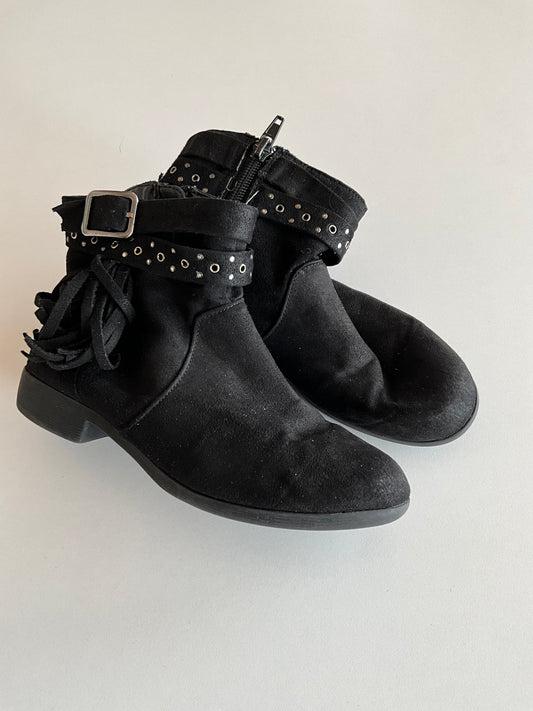 Black Ankle Booties - size 1.5