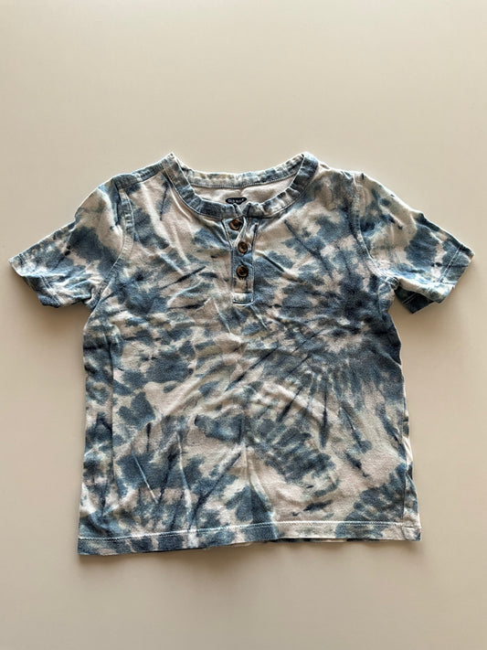 Blue Tie Dye Tee