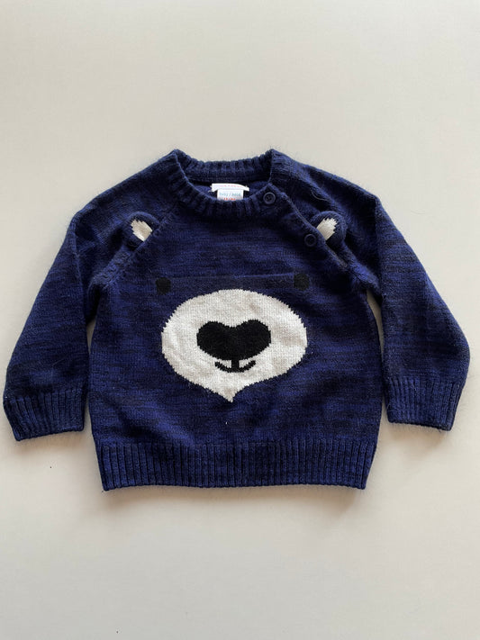 Blue Bear Sweater