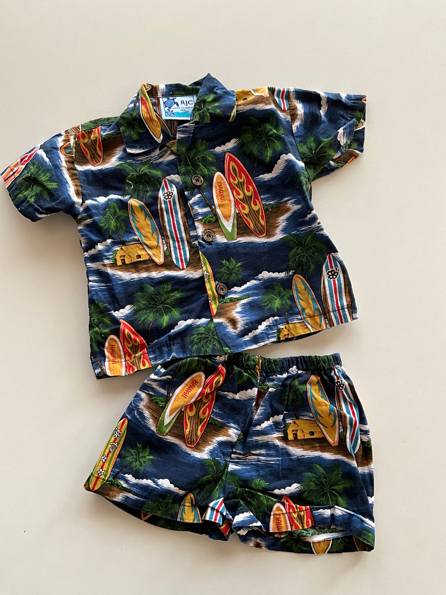 2pc Hawaiian Set