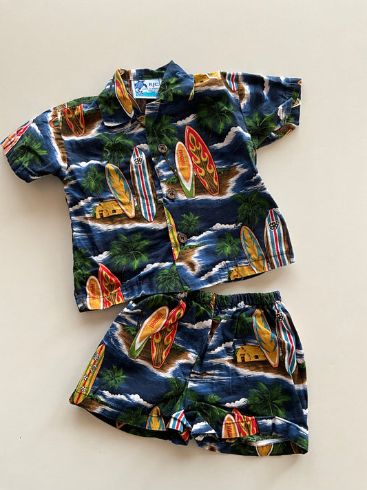 2pc Hawaiian Set