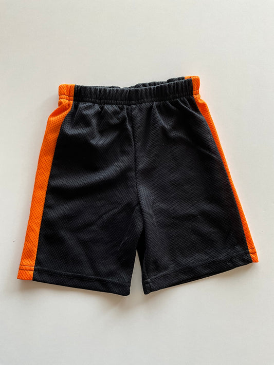 Black w/ Orange Athletic Shorts