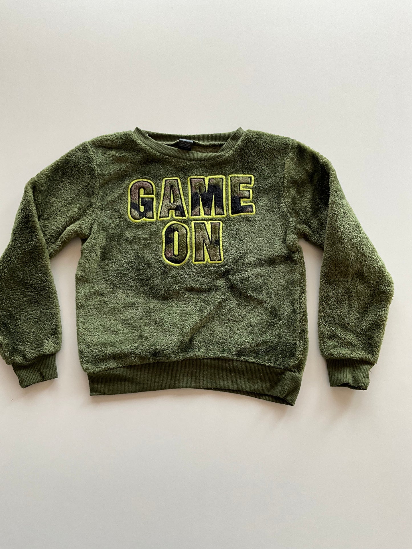 Fleecey Game On Sweater