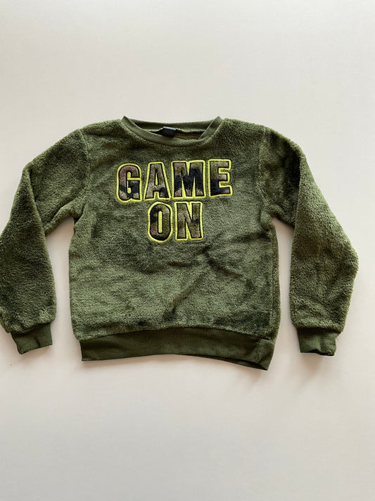 Fleecey Game On Sweater