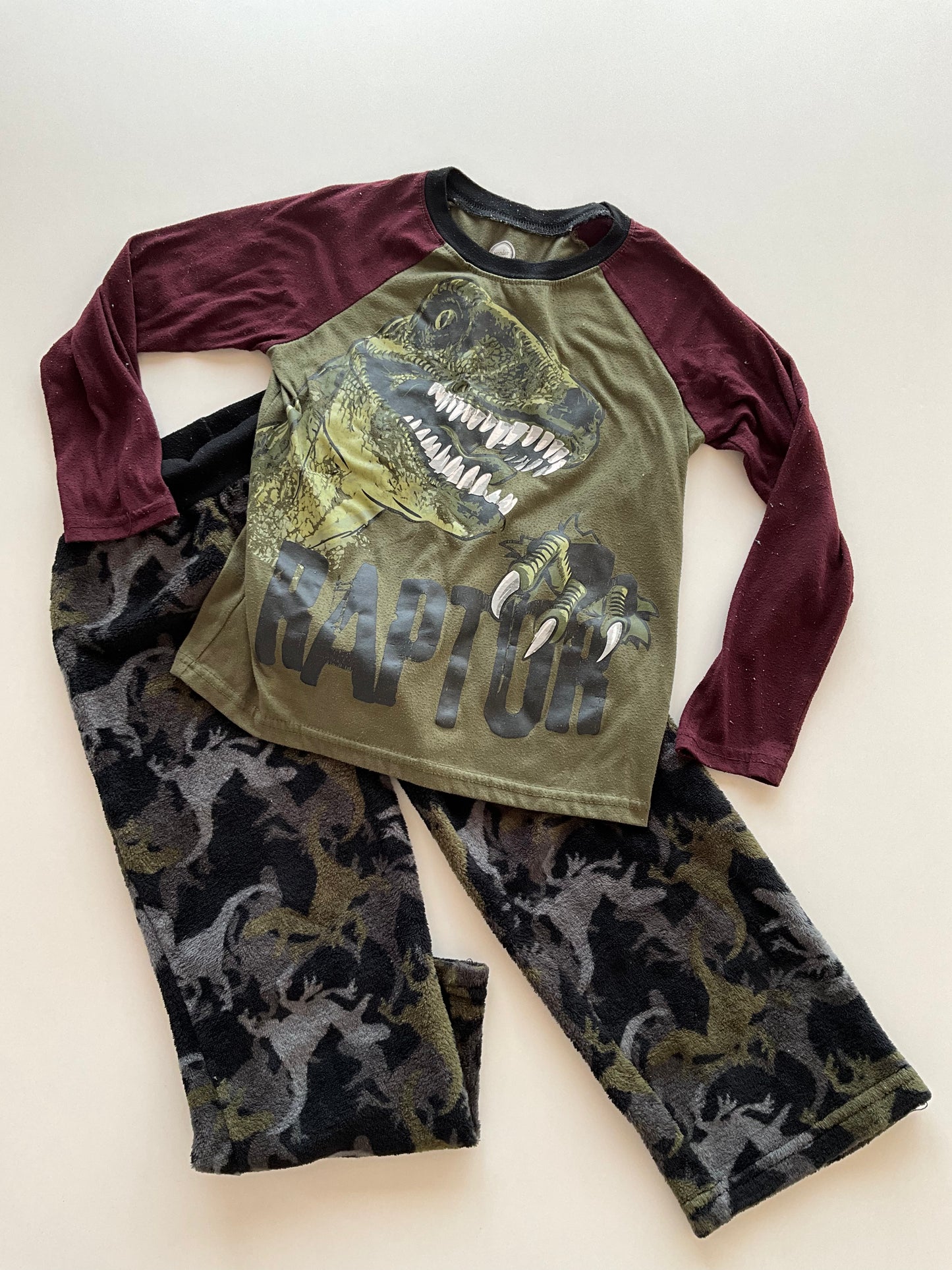 2pc Dino Pajamas
