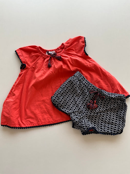 2pc Shirt & Shorts Set