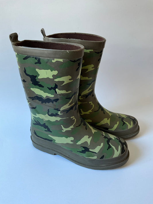 Camo Rubber Boots - size 2
