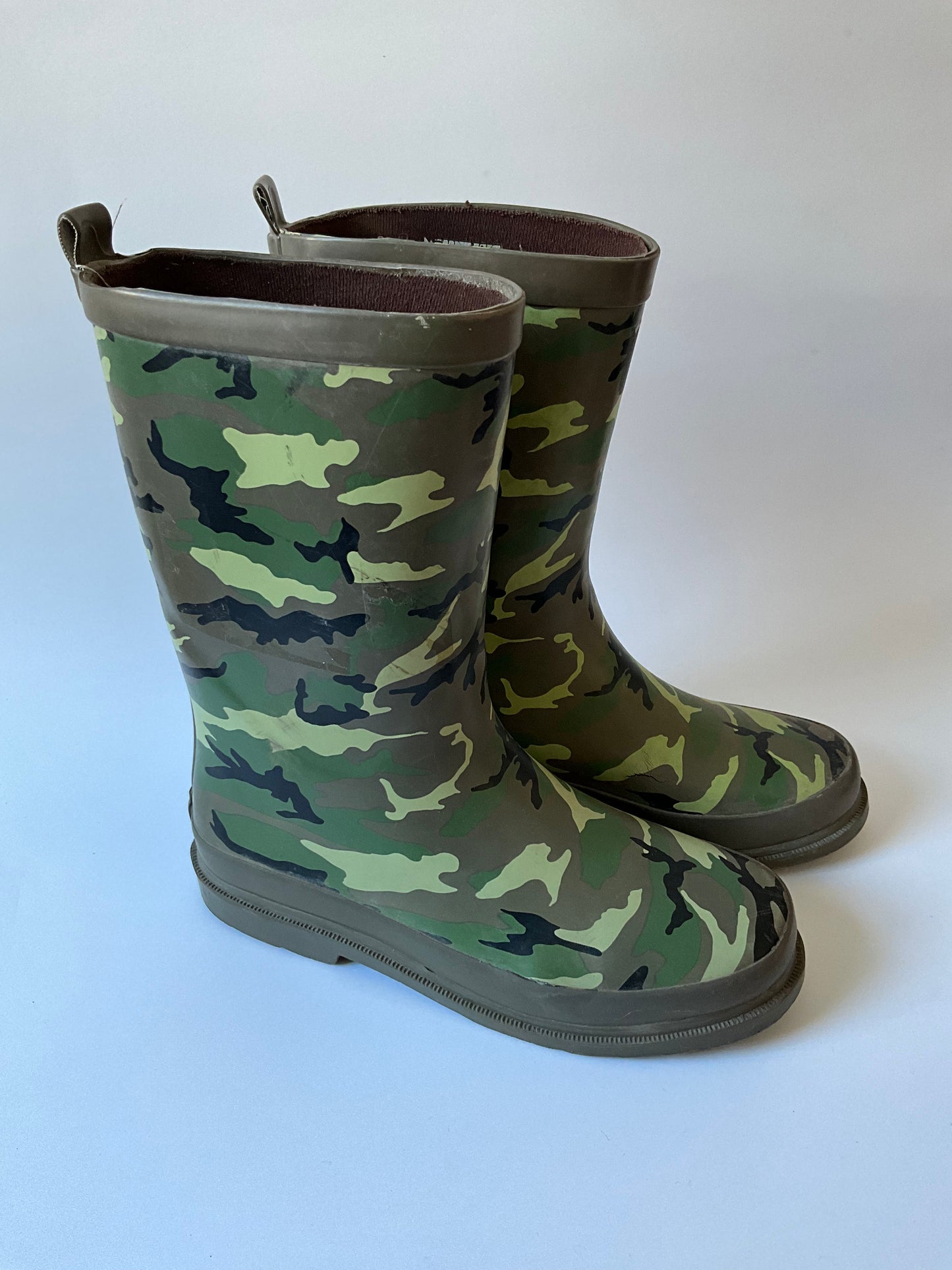 Camo Rubber Boots - size 2