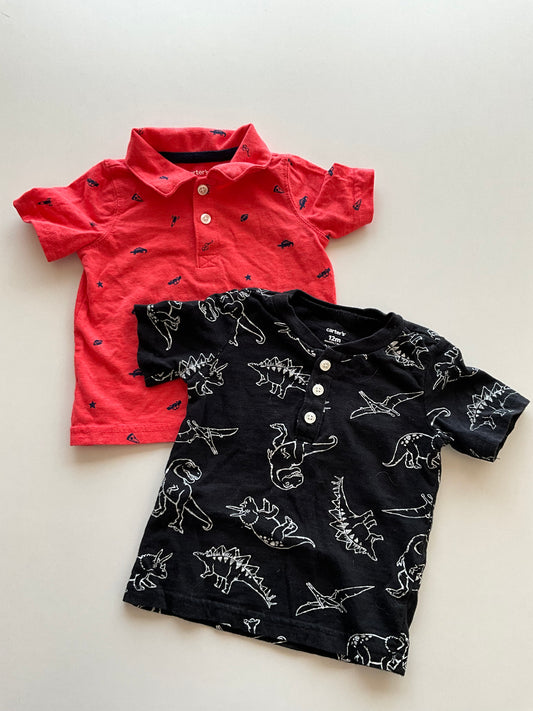2 Dinosaur Tees