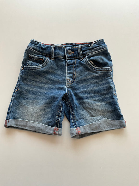 Stretchy Denim Shorts
