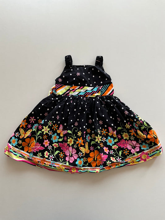 Black & Floral Dress