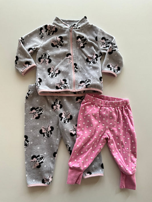 3pc Minnie Mouse Set