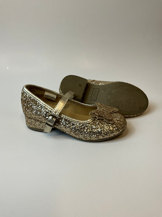 Glitter Gold Heels - size 11