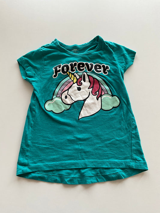 Turquoise Unicorn Tee