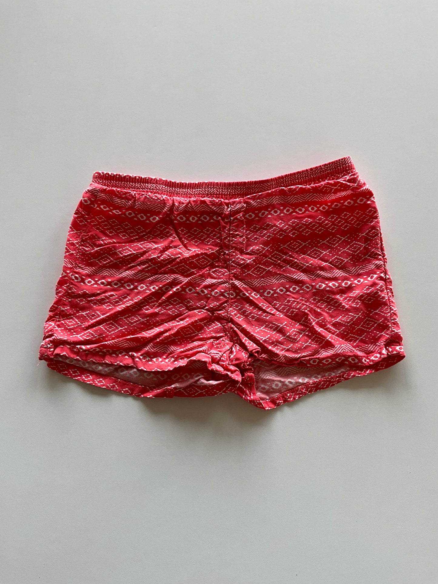 Coral Patterned Shorts